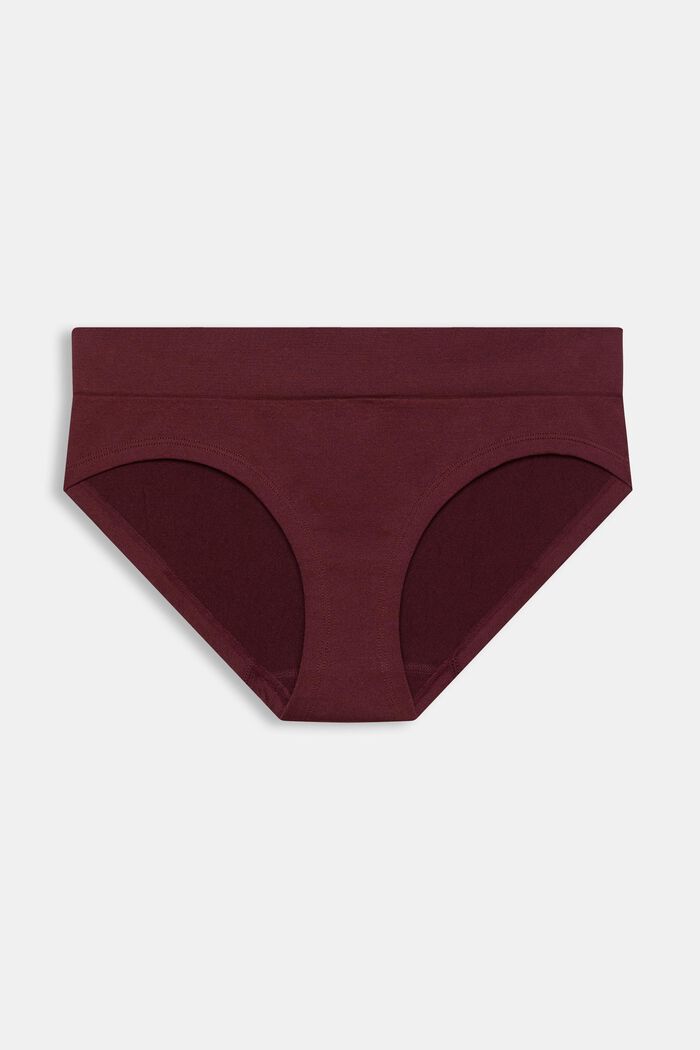 Culotte sin costuras, BORDEAUX RED, detail image number 1