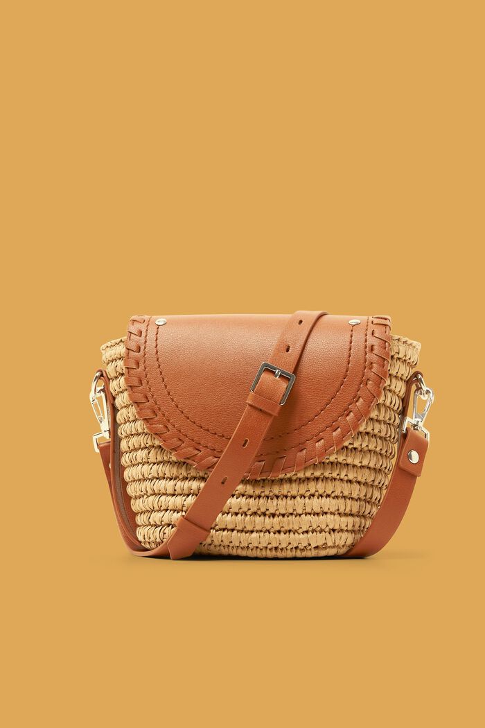 Bolso cesta mini, RUST BROWN, detail image number 0