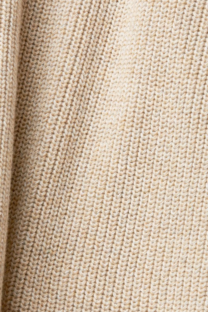 Jersey a rayas, BEIGE, detail image number 4
