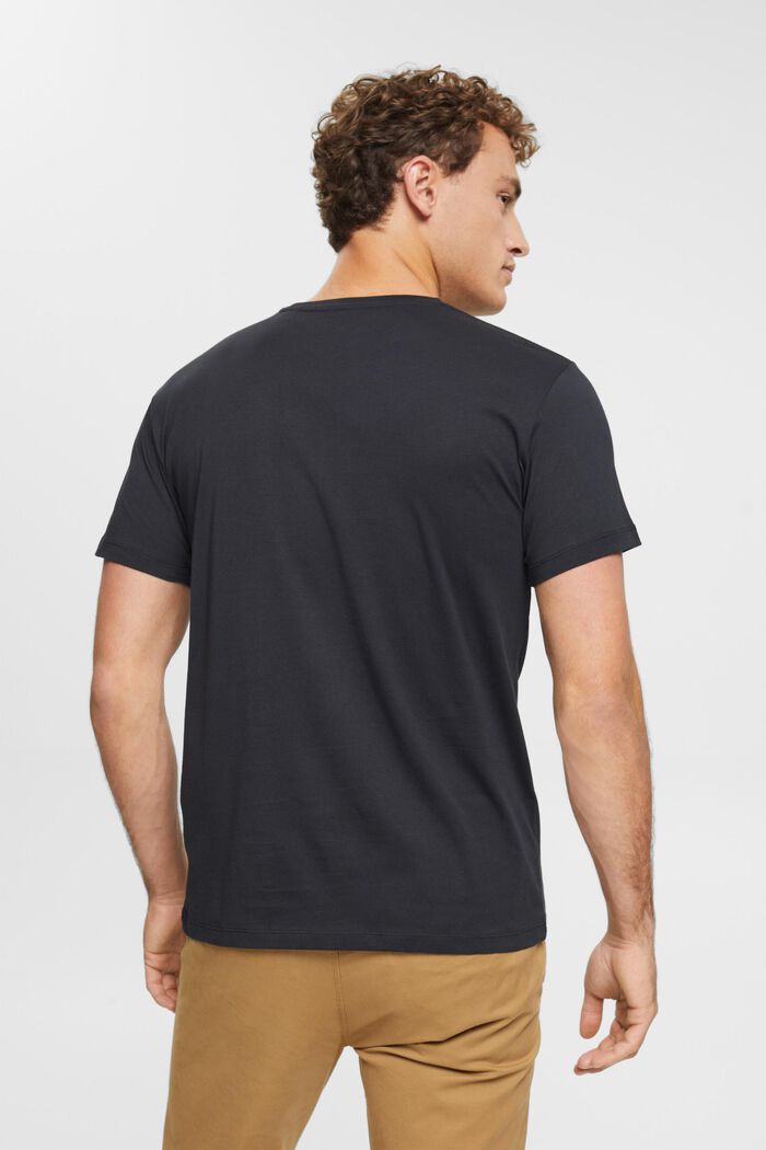 Camiseta de tejido jersey, 100% algodón, BLACK, detail image number 3