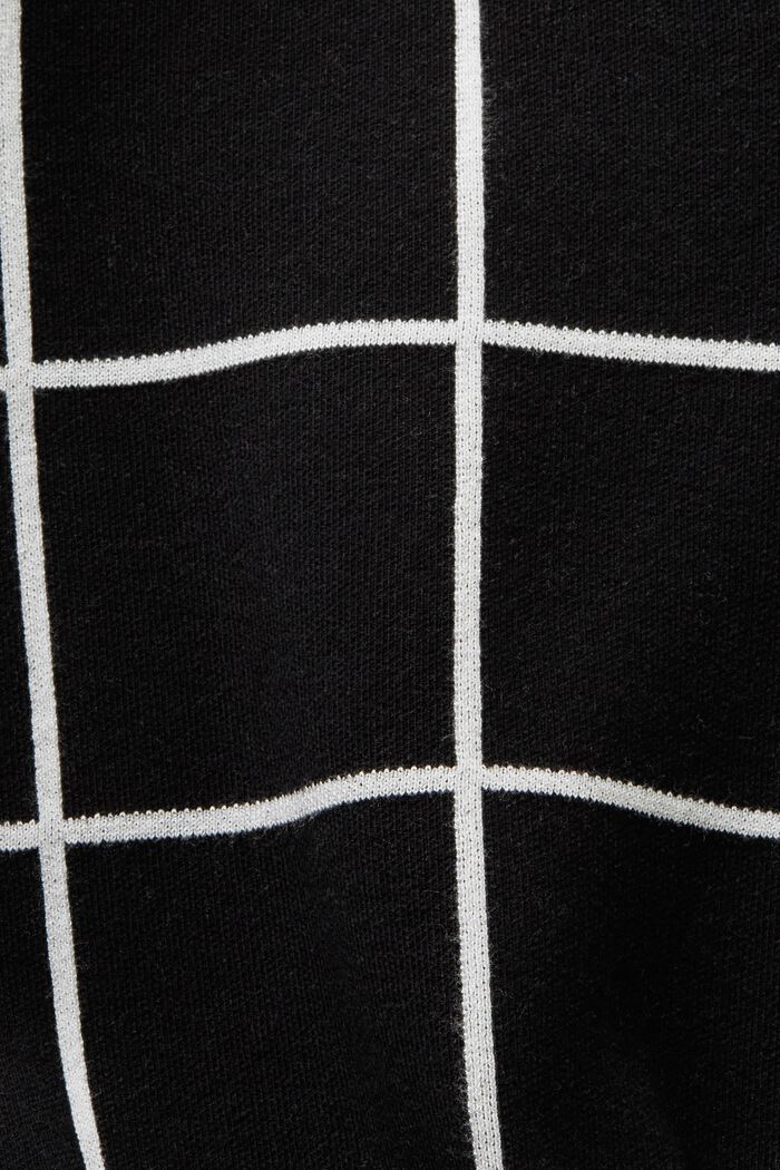 Minifalda de punto jacquard, BLACK, detail image number 6