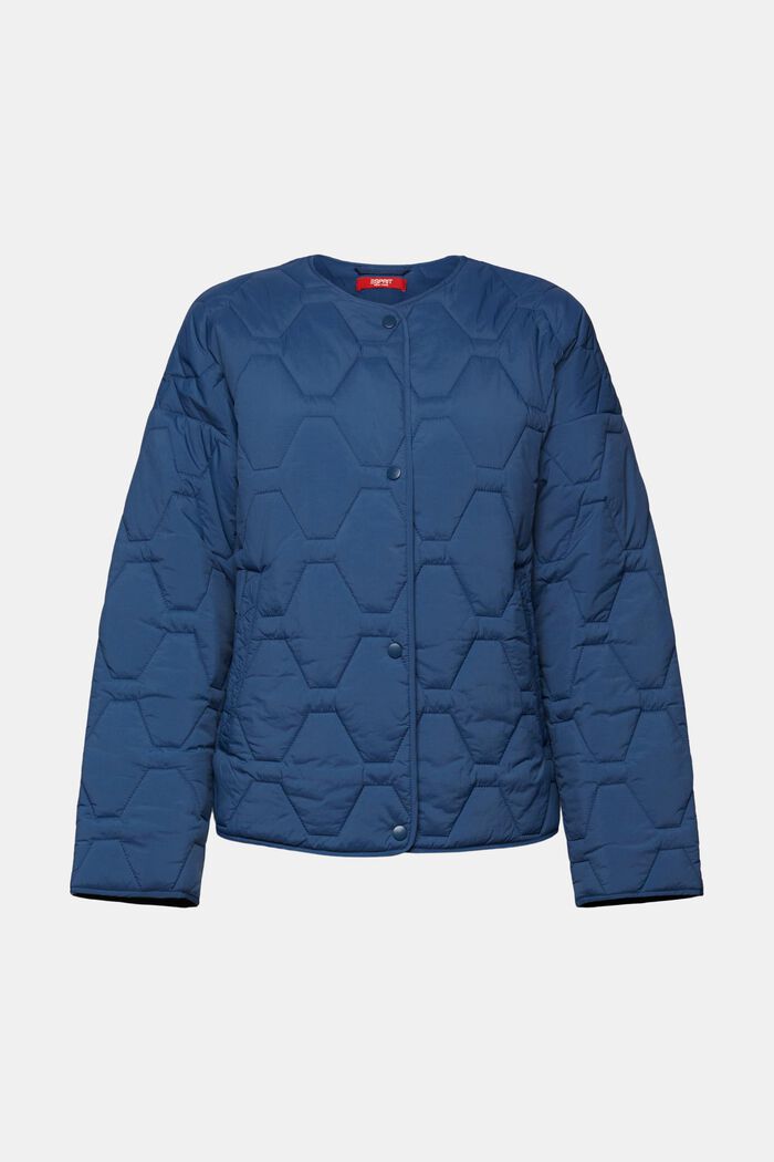 Reciclada: chaqueta acolchada ligera, GREY BLUE, detail image number 5