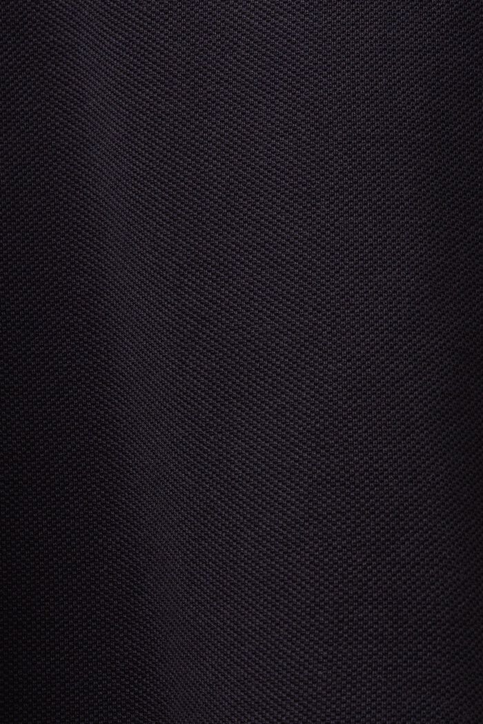 Polo de piqué de algodón pima, BLACK, detail image number 5