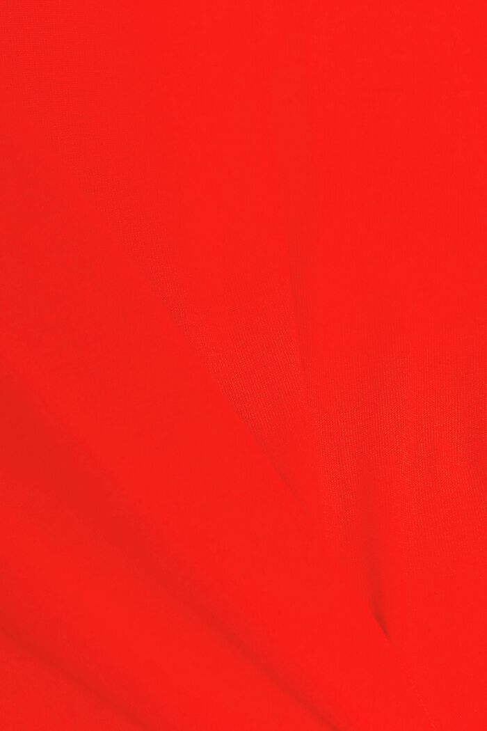 Camiseta de manga larga con botones, LENZING™ ECOVERO™, RED, detail image number 1