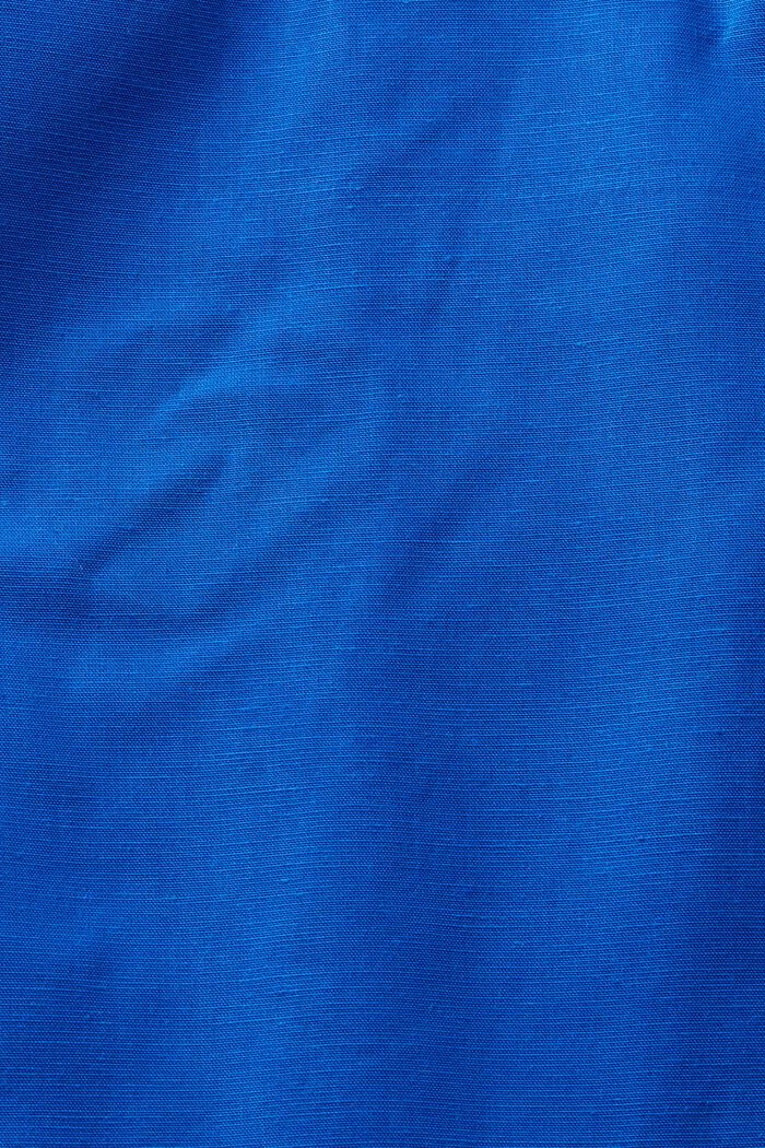 Mix and Match Blazer de botonadura simple, BRIGHT BLUE, detail image number 5
