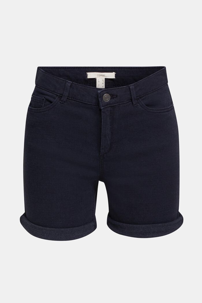 REPREVE Pantalones cortos elásticos, reciclados, NAVY, detail image number 0