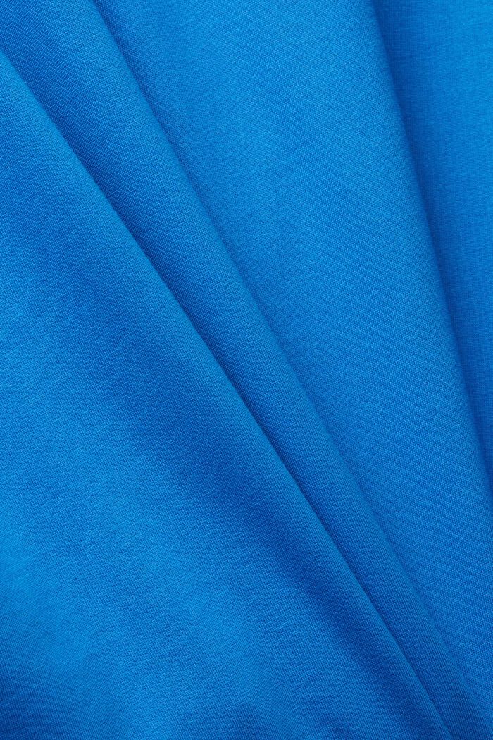 Camiseta de jersey con estampado, BRIGHT BLUE, detail image number 5