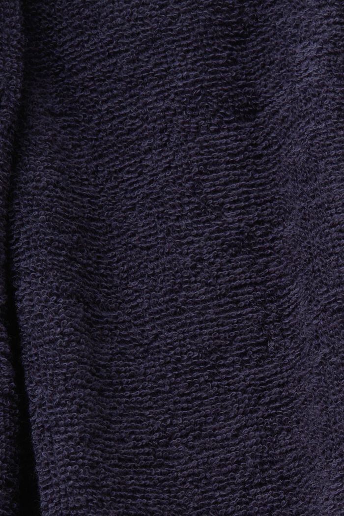 Albornoz unisex, 100% algodón, NAVY BLUE, detail image number 5