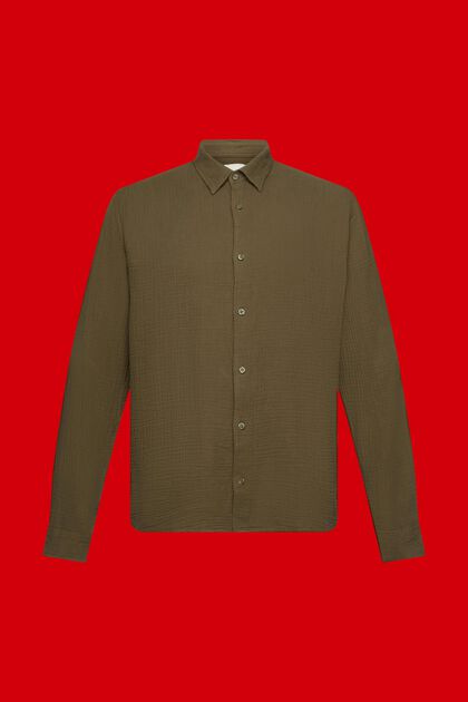 Camisa de muselina en algodón sostenible