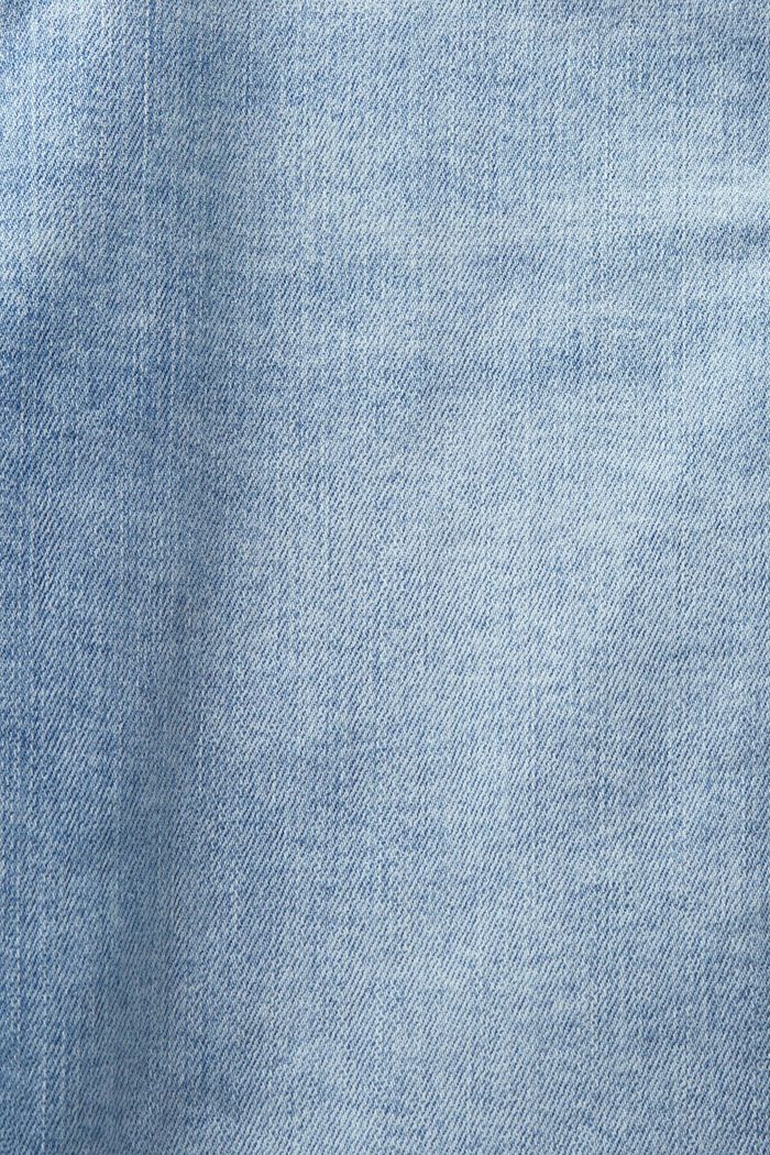 Jeans mid-rise skinny, BLUE LIGHT WASHED, detail image number 6