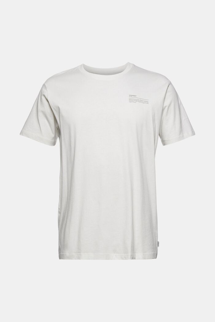 Camiseta de jersey con estampado, 100 % algodón ecológico