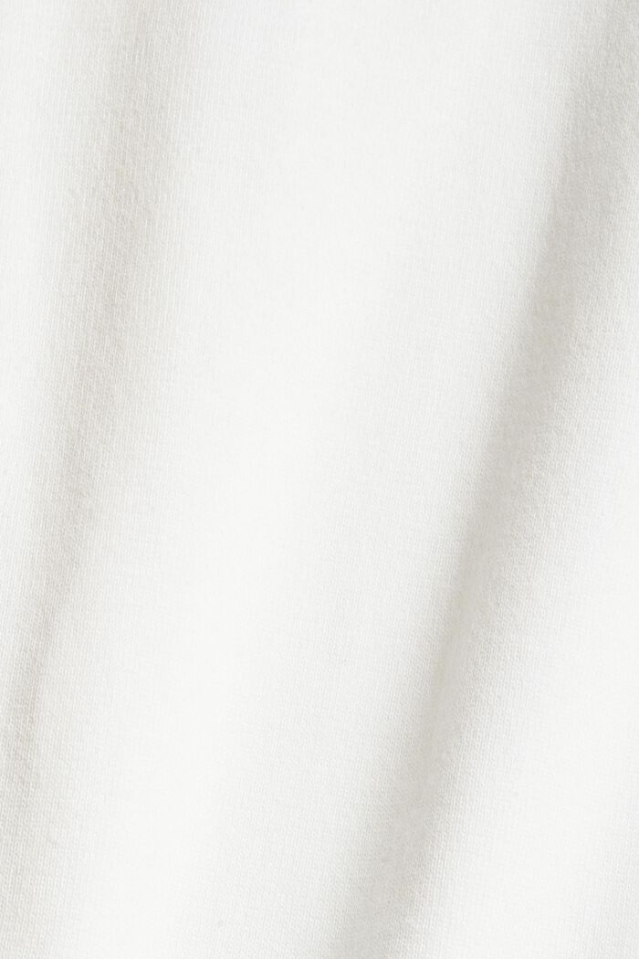 Cárdigan de mezcla de algodón, OFF WHITE, detail image number 4