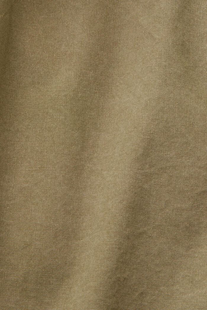 Pantalones estilo cargo, 100 % algodón, OLIVE, detail image number 6