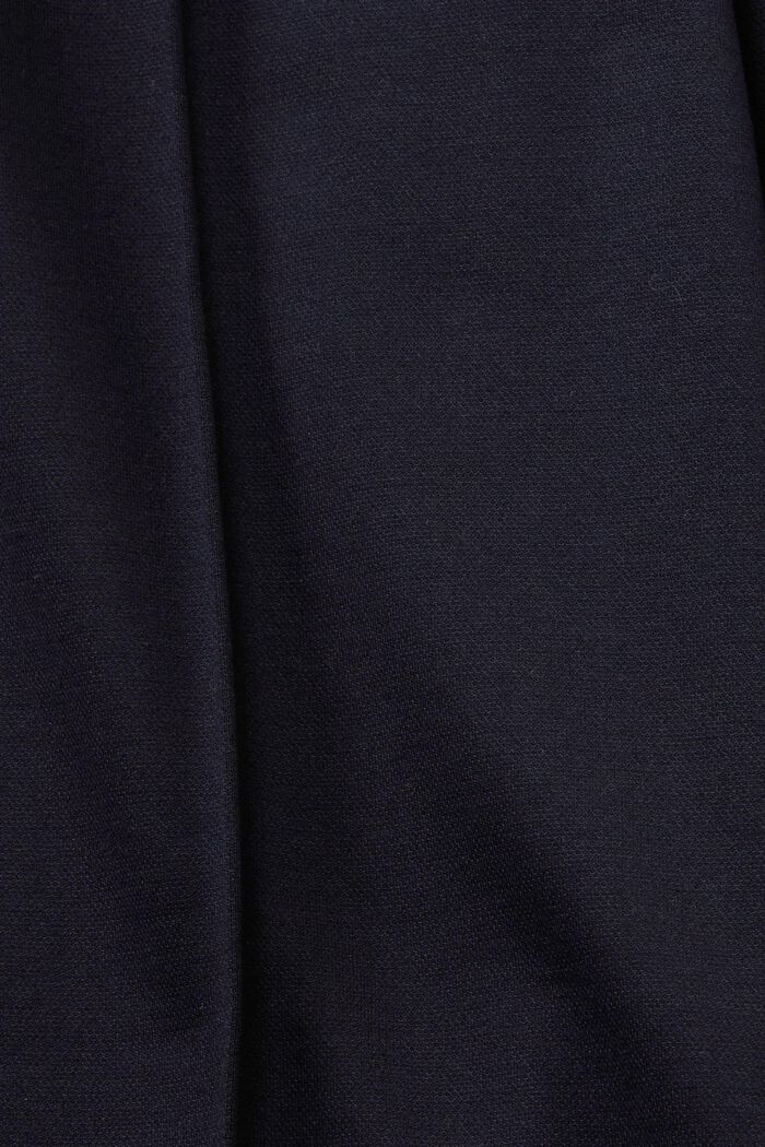 Pantalón de tejido de pernera ancha, DARK BLUE, detail image number 6