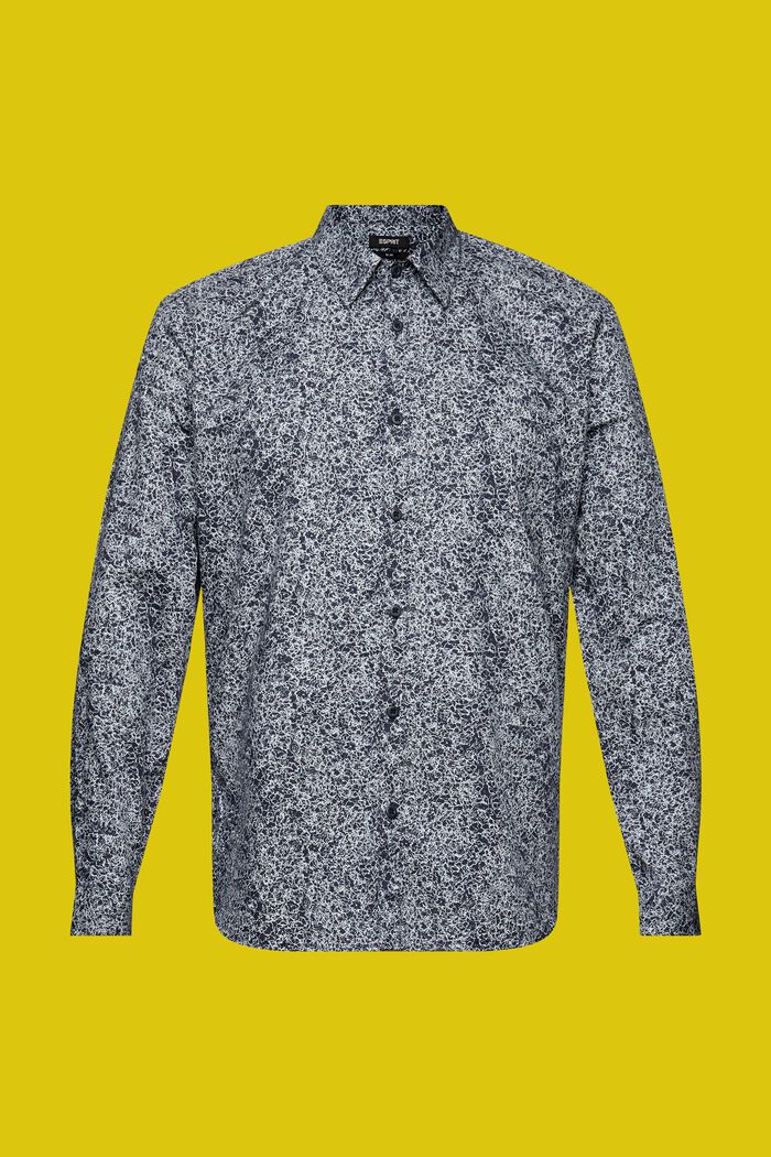 Camisa estampada, 100% algodón, NAVY, detail image number 5