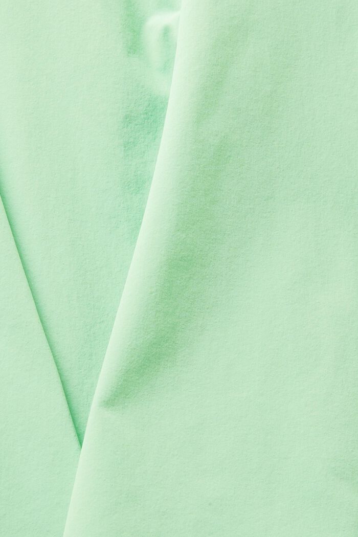Falda pantalón plisada ceñida con vuelo, LIGHT GREEN, detail image number 6
