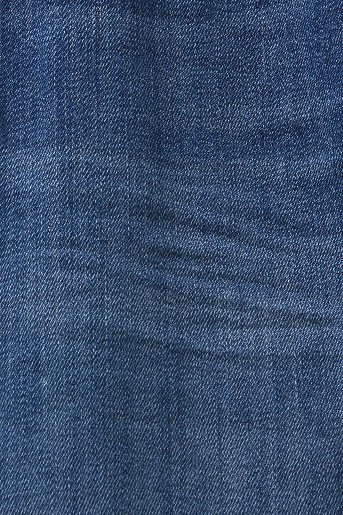 Jeans mid rise slim fit, BLUE MEDIUM WASHED, detail image number 6