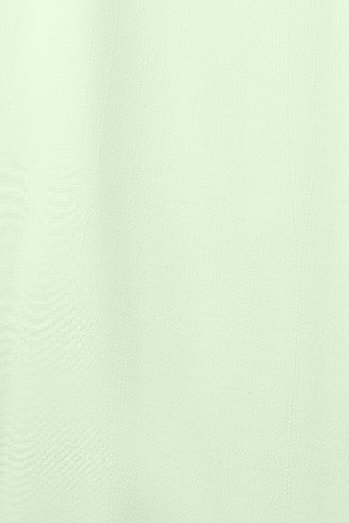 Blusa de crepé con abertura en el cuello, CITRUS GREEN, detail image number 5