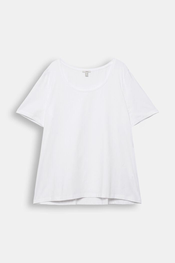 CURVY Camiseta en algodón ecológico