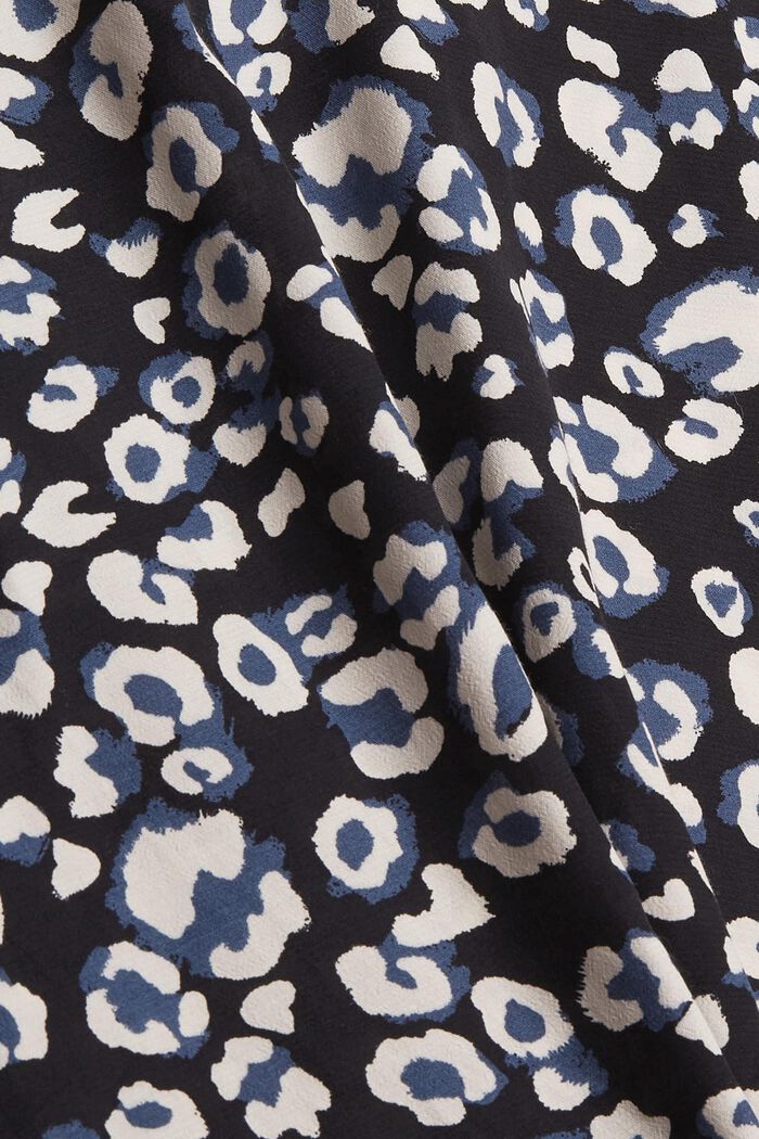 Blusa estampada con LENZING™ ECOVERO™, BLACK, detail image number 4