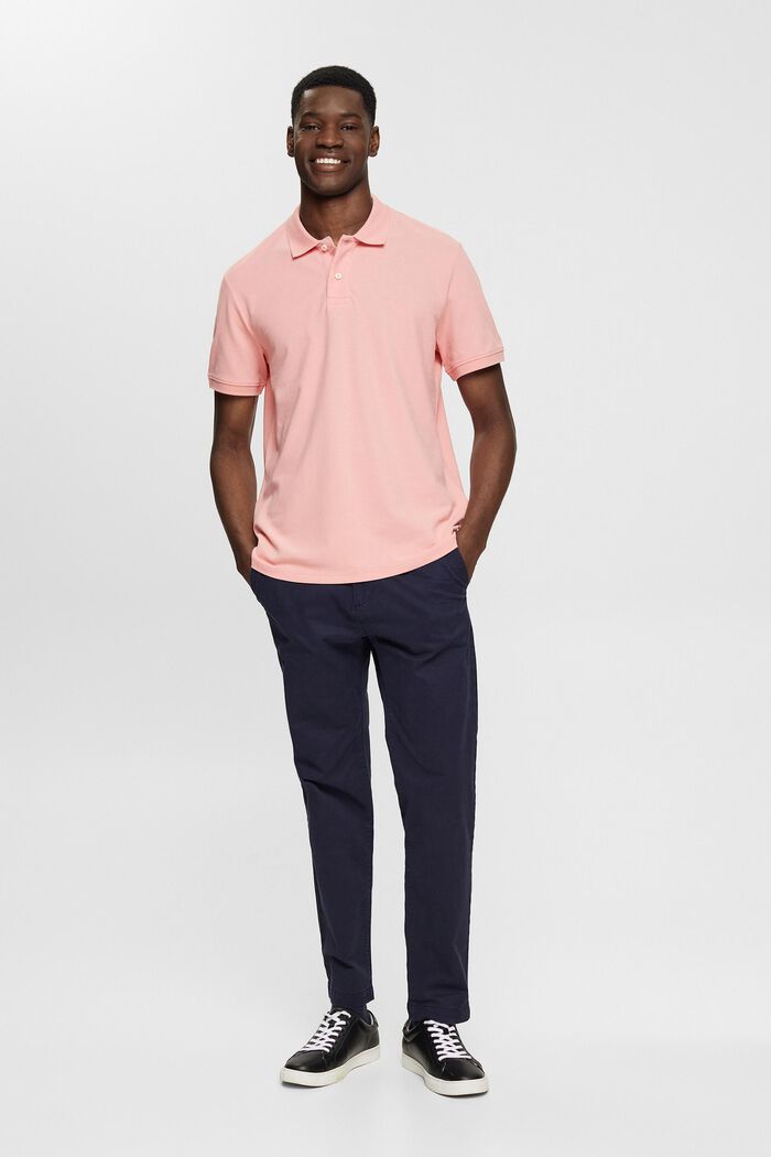 Polo slim fit, PINK, detail image number 4