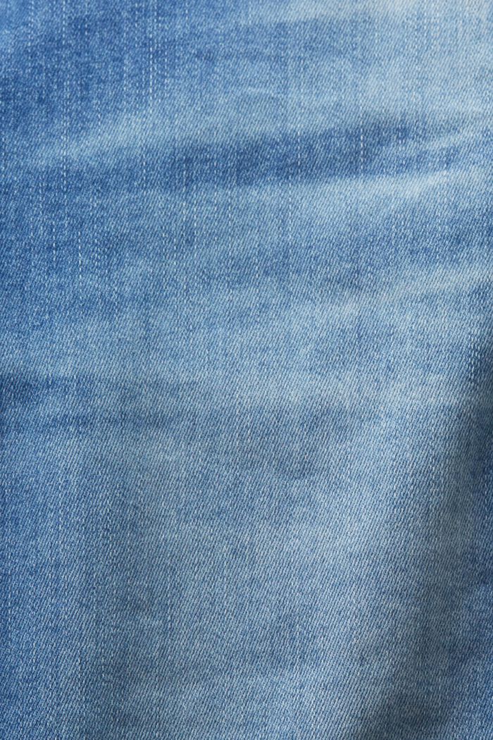 Jeans mid-rise skinny, BLUE MEDIUM WASHED, detail image number 6
