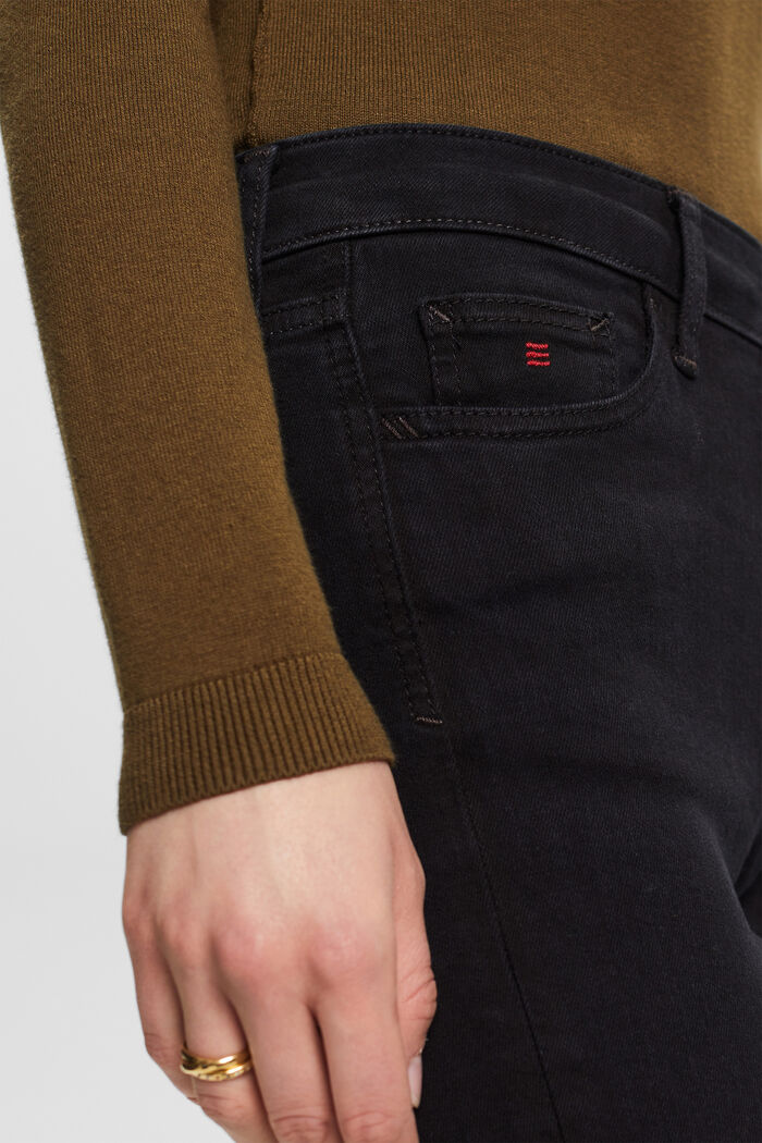 Jeans high-rise skinny, BLACK DARK WASHED, detail image number 2