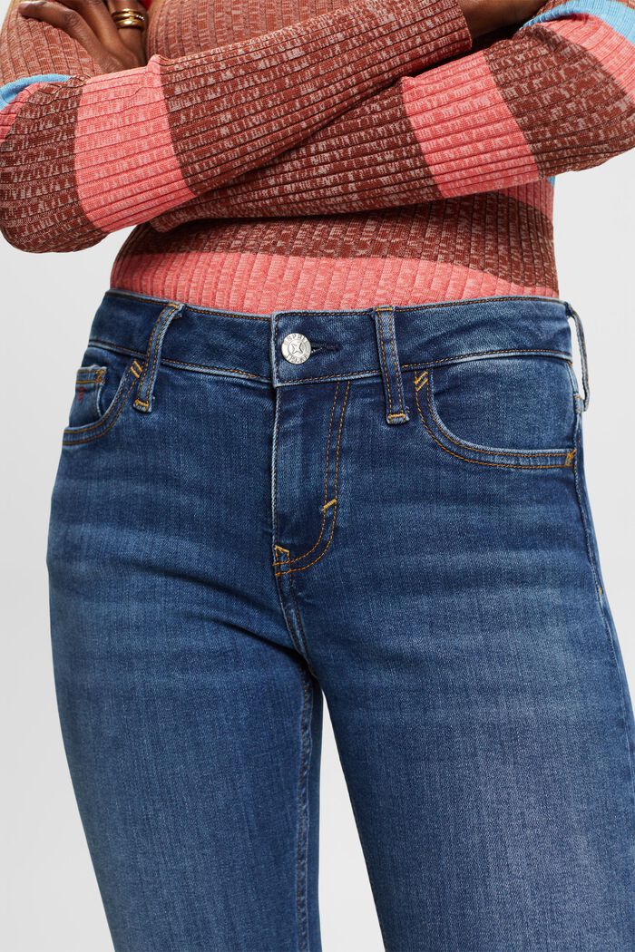 Jeans mid-rise skinny, BLUE MEDIUM WASHED, detail image number 2