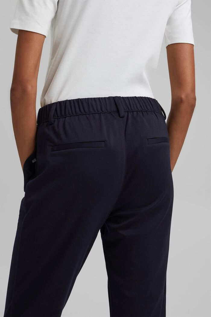 Pantalón elástico con cintura elástica, DARK BLUE, detail image number 5