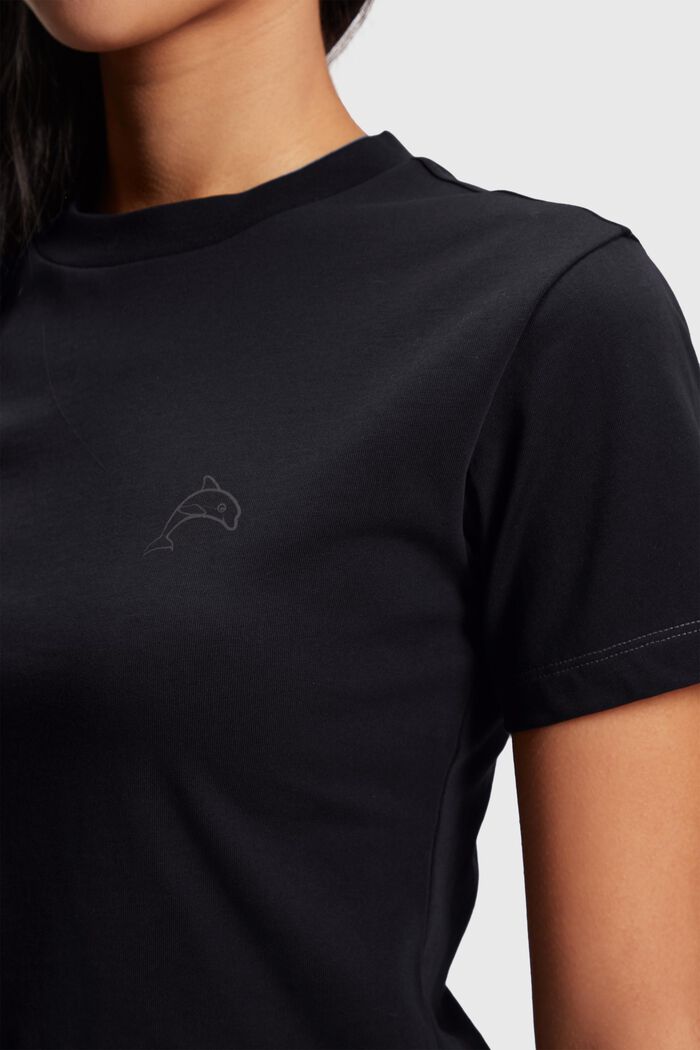 Camiseta Color Dolphin, BLACK, detail image number 2