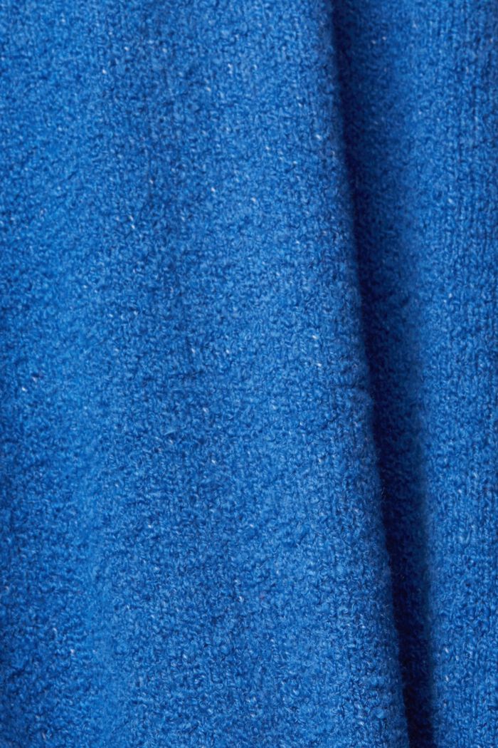 Cárdigan de punto con textura, BLUE, detail image number 5