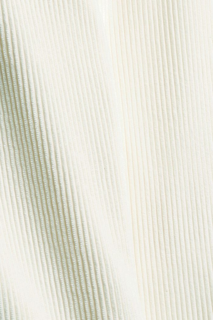 Reciclado: pantalón tobillero de pana, OFF WHITE, detail image number 4
