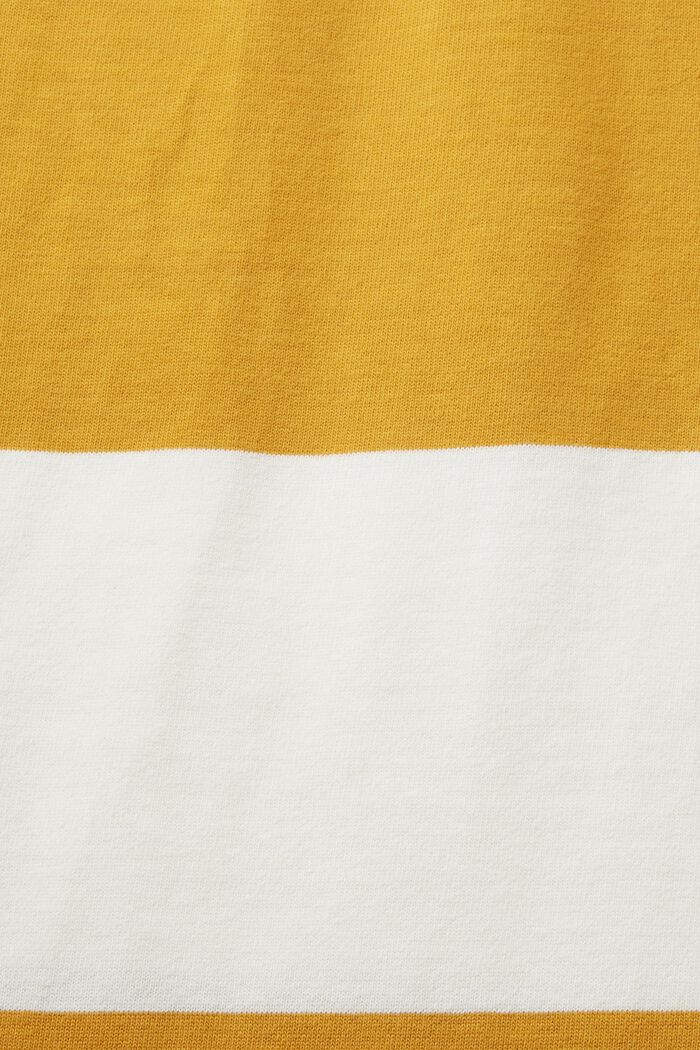 Camiseta de rugby a rayas, AMBER YELLOW, detail image number 4