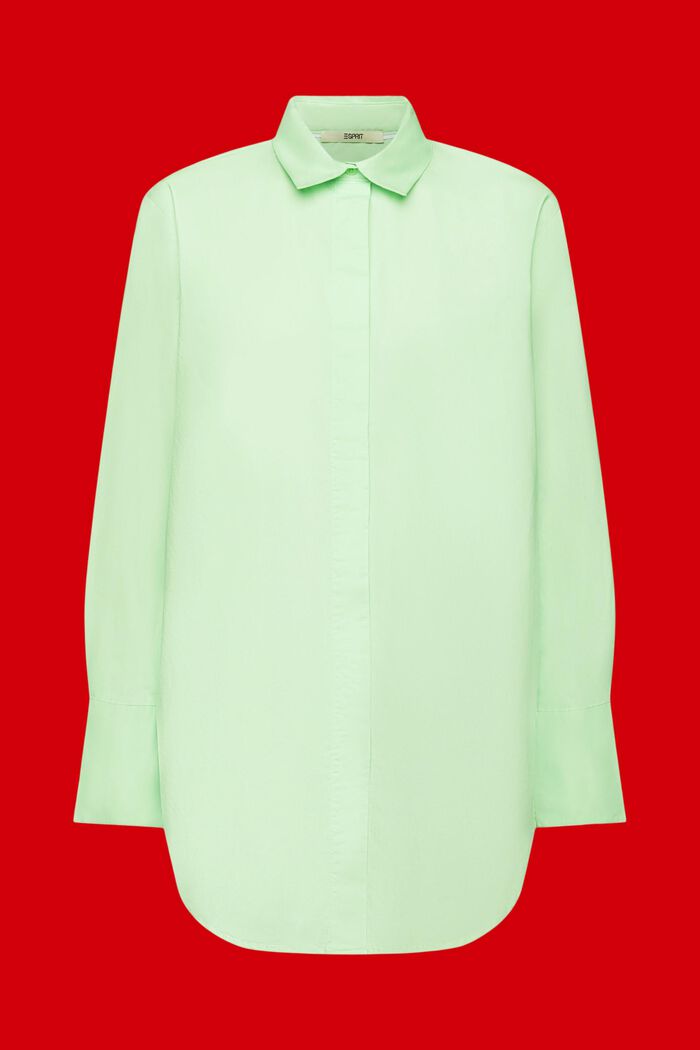 Blusa camisera oversize, CITRUS GREEN, detail image number 6