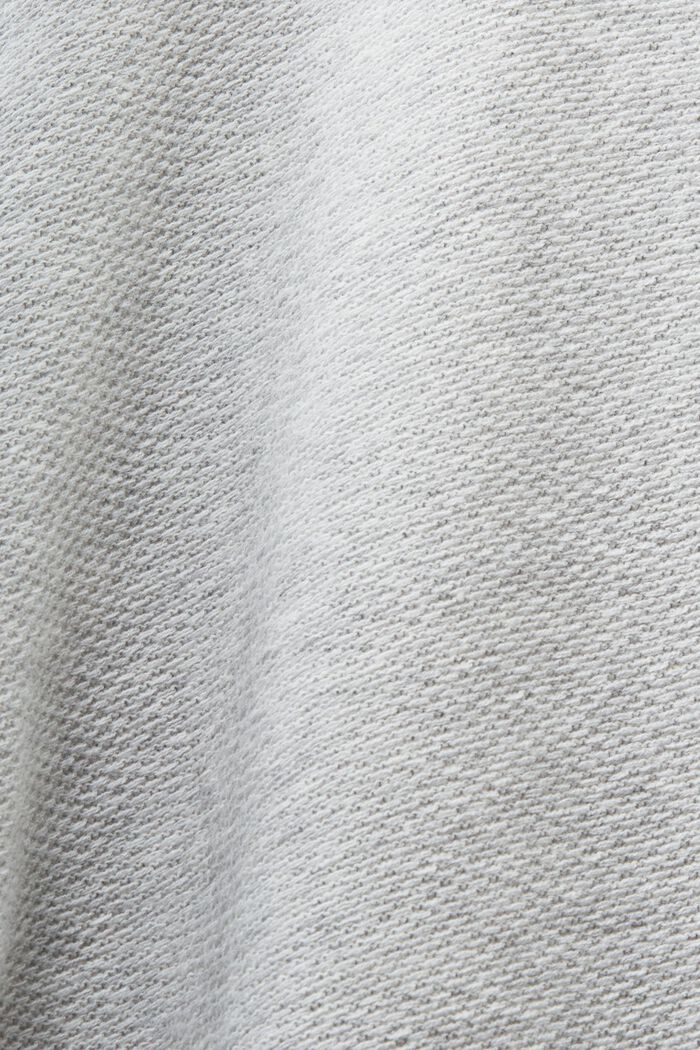Jersey de manga corta y cuello redondo, LIGHT GREY, detail image number 4