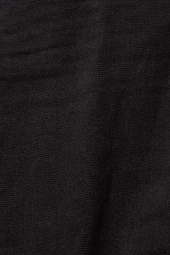 Vaqueros ajustados y elásticos, BLACK DARK WASHED, detail image number 6