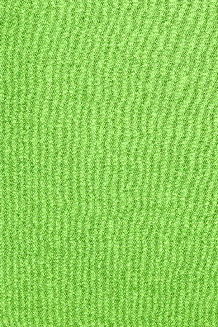 Falda midi en mezcla de lino, CITRUS GREEN, detail image number 6