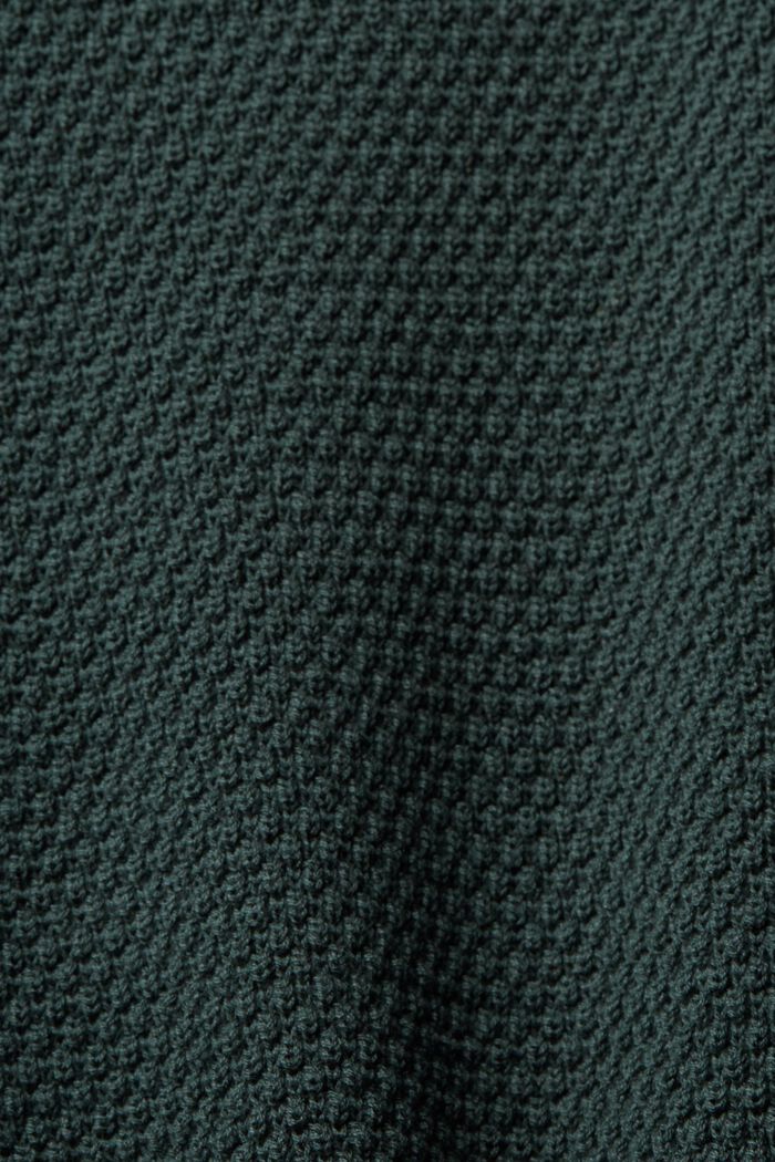 Jersey sin mangas, mezcla de algodón, DARK TEAL GREEN, detail image number 1
