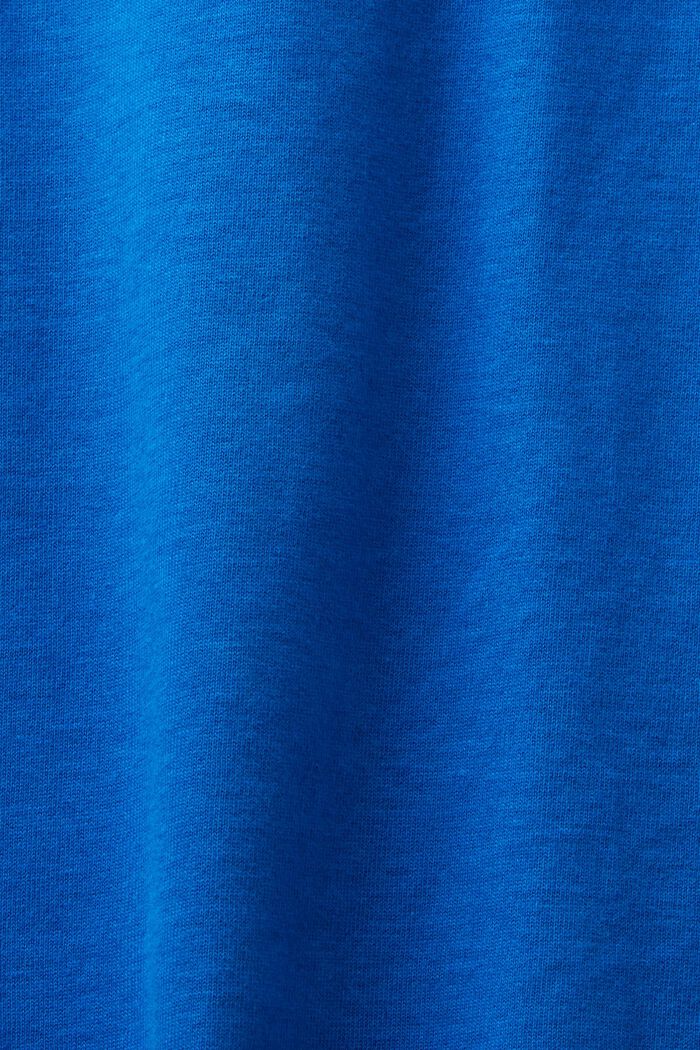 Camiseta de manga larga de algodón ecológico, BRIGHT BLUE, detail image number 5