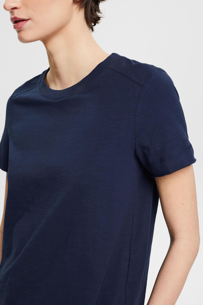 Camiseta en 100 % algodón ecológico, NAVY, detail image number 0