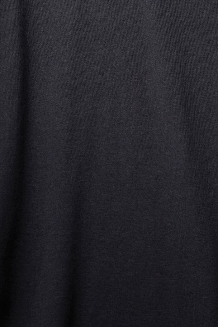 Camiseta de tejido jersey, 100% algodón, BLACK, detail image number 4
