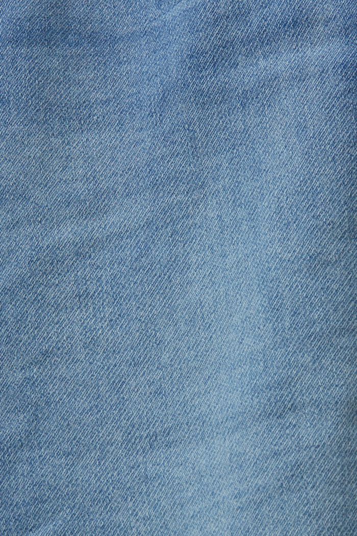 Vaqueros elásticos en mezcla de algodón ecológico, BLUE LIGHT WASHED, detail image number 6