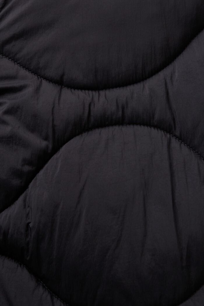 Cazadora acolchada con capucha, BLACK, detail image number 5
