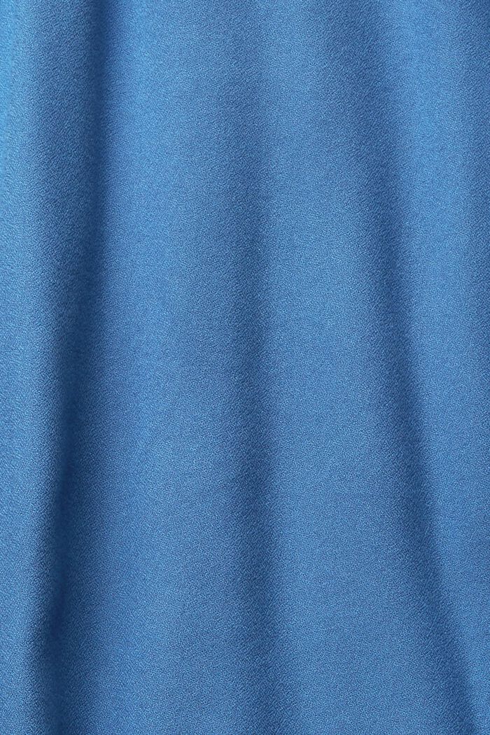 Blusa fluida, LENZING™ ECOVERO™, BLUE, detail image number 1