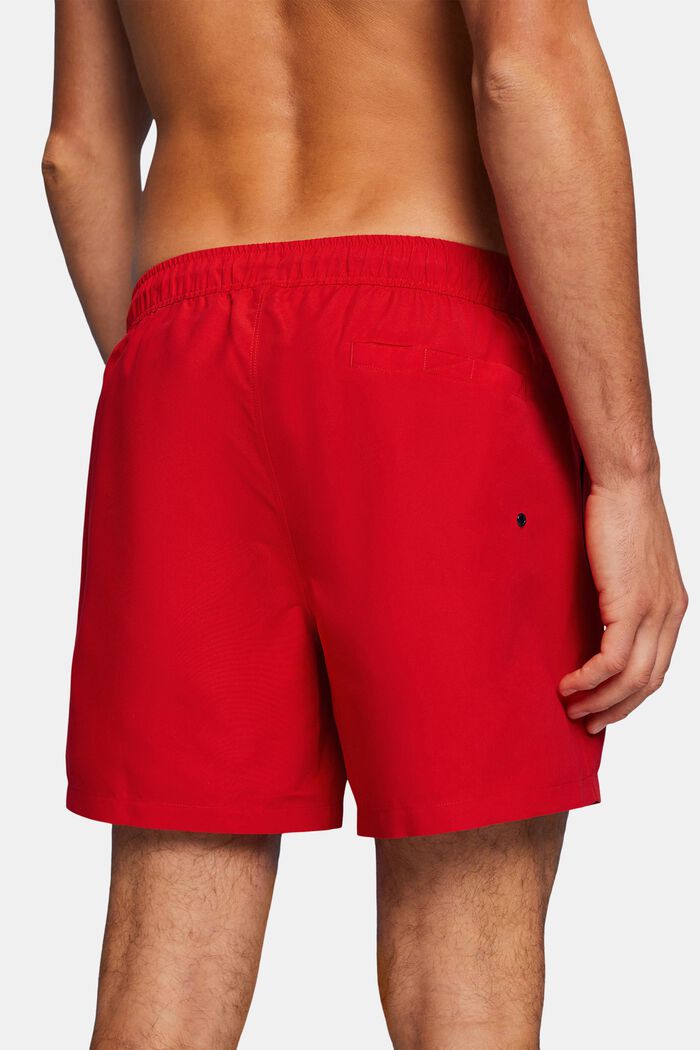 Braguitas de bikini con cintura elástica, ORANGE RED, detail image number 4