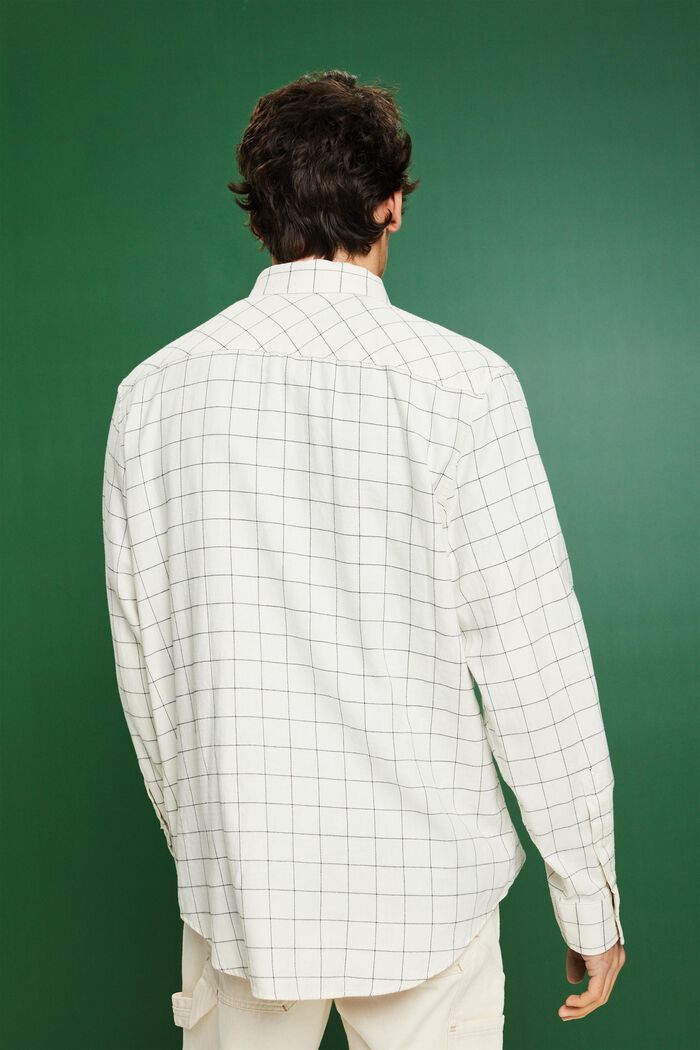 Camisa de cuadros de franela de corte normal, ICE, detail image number 2