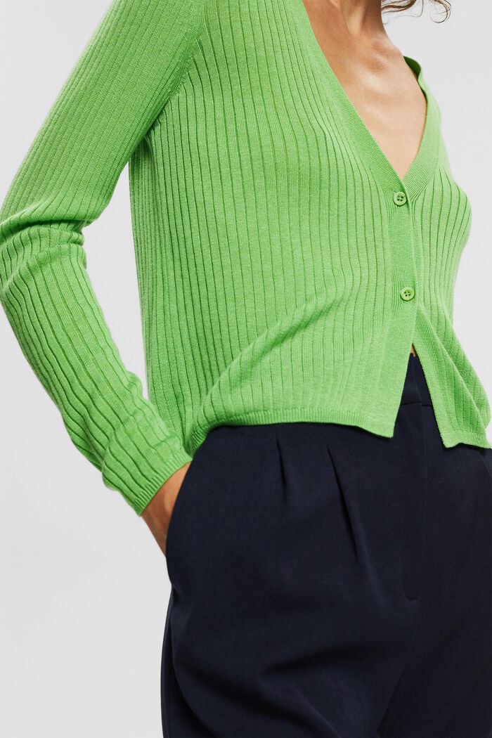 Fashion Cardigan, GREEN, detail image number 2