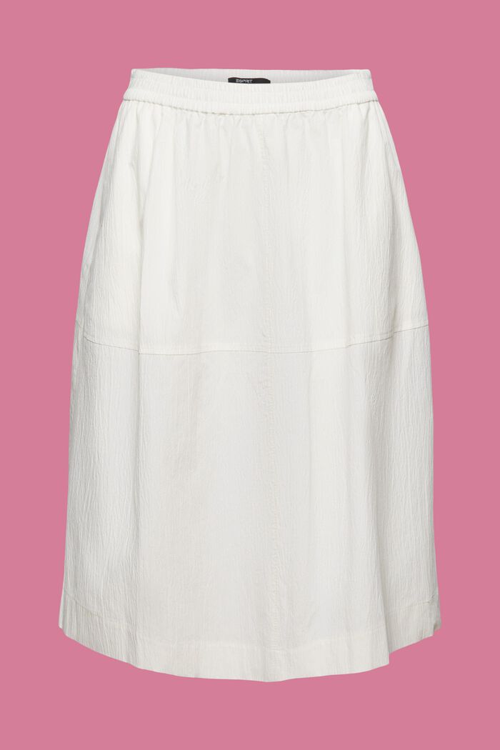 Falda de algodón con efecto arrugado, ICE, detail image number 6