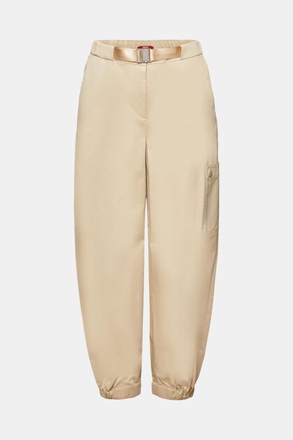 Pantalones deportivos de sarga de algodón
