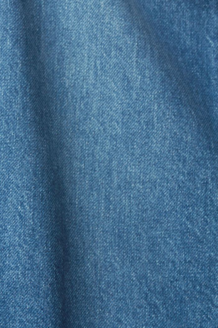 Falda vaquera de algodón ecológico, BLUE MEDIUM WASHED, detail image number 6
